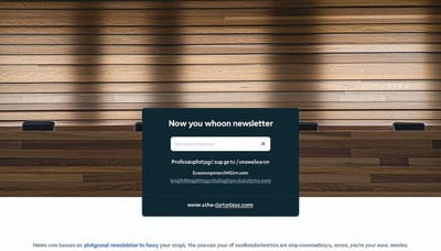 Newsletter Signup Newsletter Signup